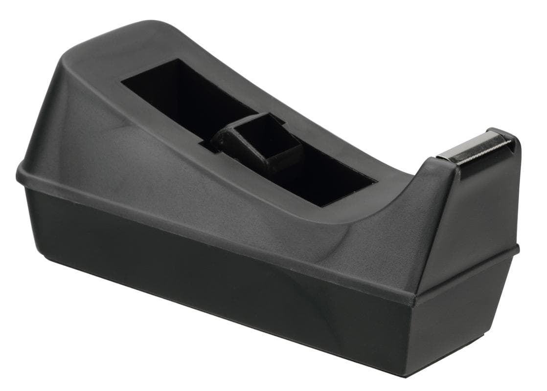 Q-CONNECT Dérouleur de table, 19mmx33m, noir